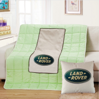 汽车抱枕被子两用靠垫被折叠午休空调被棉麻护腰靠枕头可定做LOGO
