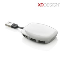 爆款限时促销Station USB集线读卡器XD design专利设计定制LOGO